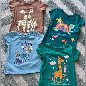 The Children's Place Colorful Graphic Tees Set